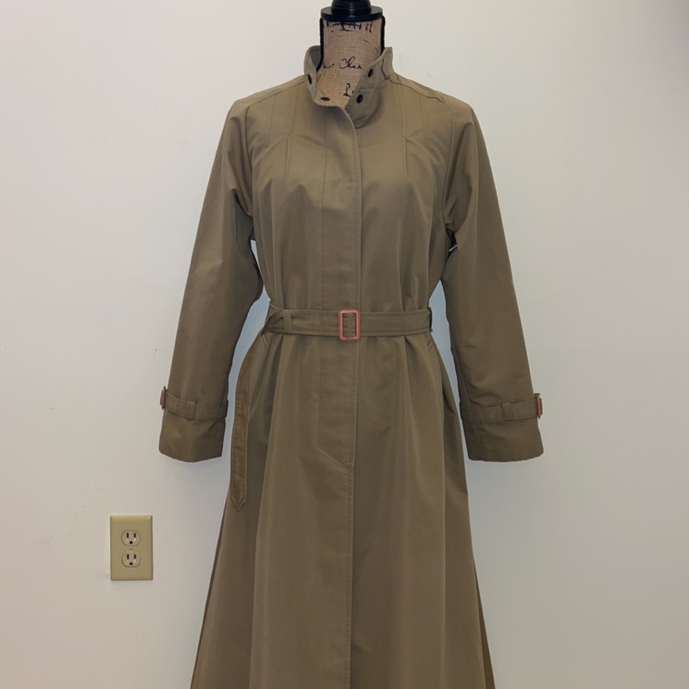 Vintage Europa Long Trench Coat